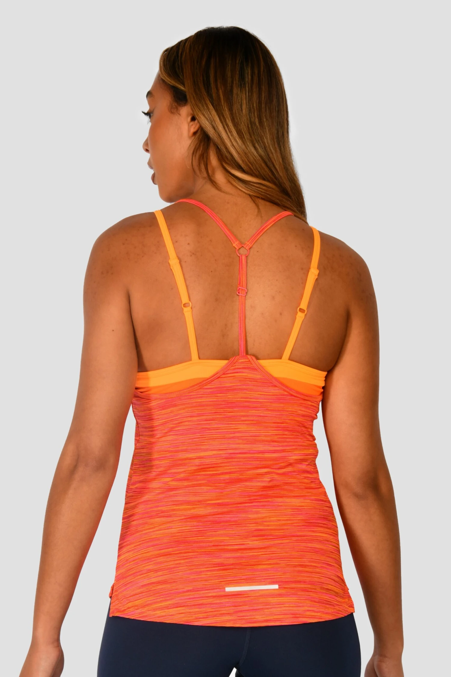 Trail 2.0 Strappy Vest - Neon Pink/Orange/Red Multi 4 Trail 2.0 Strappy Vest - Neon Pink/Orange/Red Multi - Image 2
