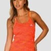 Trail 2.0 Strappy Vest - Neon Pink/Orange/Red Multi -Montirex TRAIL 2.0 STRAPPY VEST MAGENTA LAVA SAFETY ORANGE EMBER close front