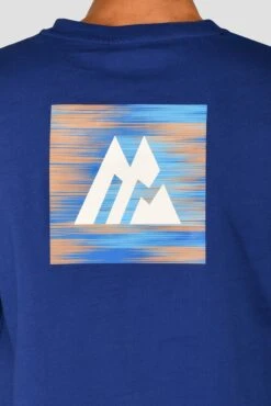 Junior Trail Box T-Shirt - Marine Blue -Montirex TRAIL BOX TEE MARINE BLUE close back detail