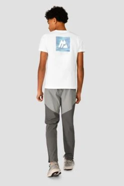 Junior Trail Box T-Shirt - White -Montirex TRAIL BOX TEE WHITE BACK