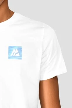 Junior Trail Box T-Shirt - White -Montirex TRAIL BOX TEE WHITE close