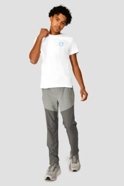 Junior Trail Box T-Shirt - White -Montirex TRAIL BOX TEE WHITE front