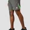 Trail Panel 2.0 Short - Grey/OG Neon/Green 1 Trail Panel 2.0 Short - Grey/OG Neon/Green -Montirex TRAIL PANEL 2.0 SHORT CEMENT GREY OG NEON PERSIAN GREEN NEON BLUE side logo
