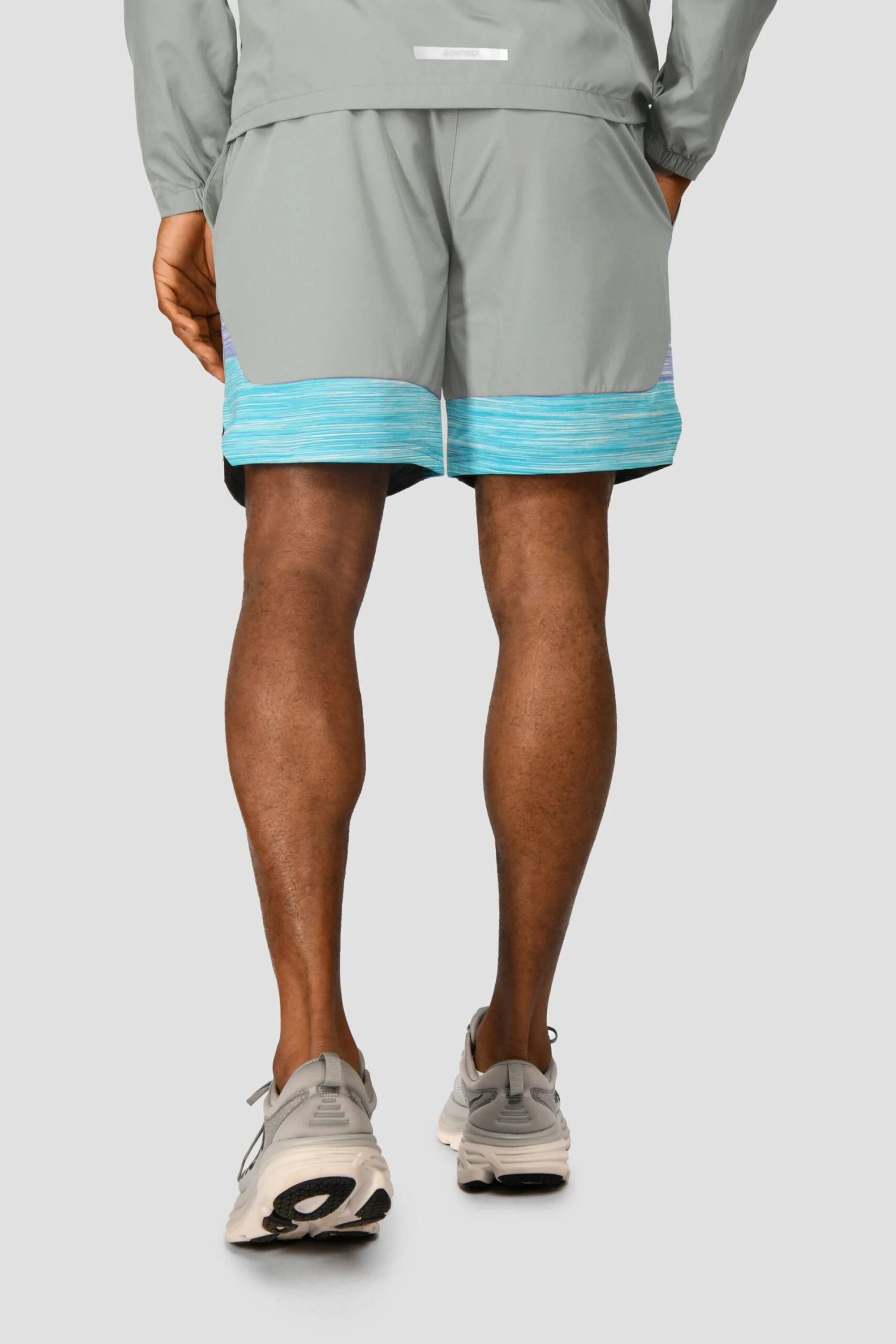 Trail Panel 2.0 Short - Platinum Grey/Neon Sky/Maya Blue 4 Trail Panel 2.0 Short - Platinum Grey/Neon Sky/Maya Blue - Image 2