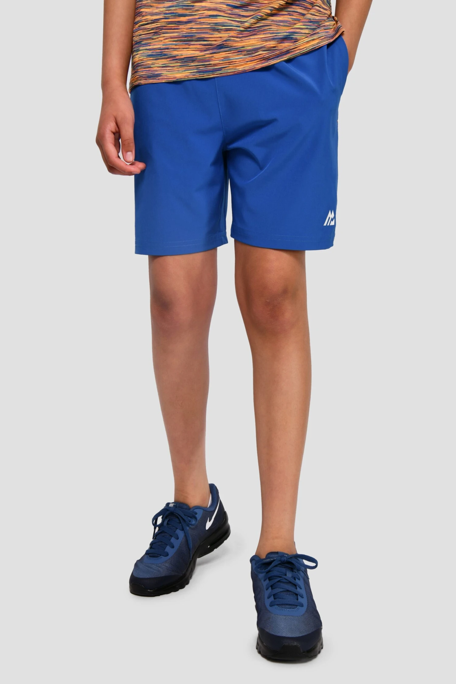 Junior Trail Panel Short - Cobalt/Neon Orange/Lime/Blue 4 Junior Trail Panel Short - Cobalt/Neon Orange/Lime/Blue - Image 2