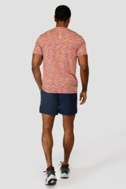 Trail 2.0 T-Shirt - Blue/Pink Multi -Montirex TRAIL TEE ARCTIC BLUE NEON BLUE PINK MAGNET OG NEON back