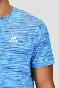 Trail 2.0 T-Shirt - Neon Sky/Violet Multi 11 Trail 2.0 T-Shirt - Neon Sky/Violet Multi -Montirex TRAIL TEE NEON SKY ARCTIC BLUE VIVID VIOLET NEON BLUE logo