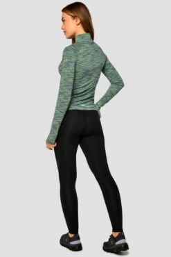 Trail 2.0 1/4 Zip - Green/Blue Multi -Montirex Trail1 4Zip BLUE GREEN CAPRI FullBack