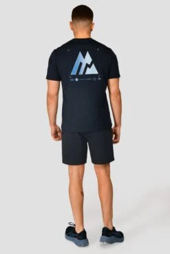 Ultra Woven Short - Midnight Blue/Space Blue -Montirex ULTRA WOVENSHORT MIDNIGHT BLUE SPACE BLUE full back