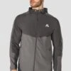 Vector Jacket - Cement Grey/Jet Grey -Montirex VECTOR JACKET CEMENT GREY JET GREY close front