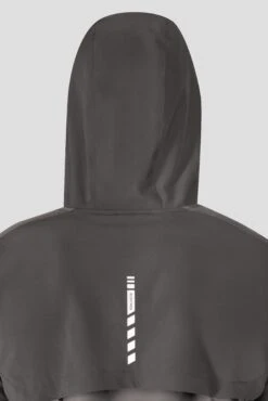 Vector Jacket - Cement Grey/Jet Grey 16 Vector Jacket - Cement Grey/Jet Grey -Montirex VECTORJACKET CEMENTGREY JETGREY hooddetail