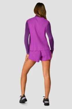 Women's Vital 1/4 Zip - Electric Purple -Montirex VITAL 1 4 ZIP ELECTRIC PURPLE back